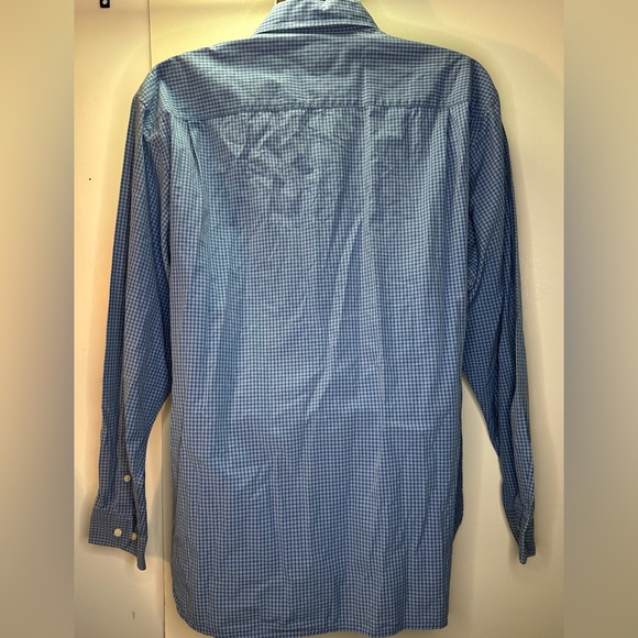 Gap men’s 2 ply poplin shirt size large 100%cotton 80’s button down collar - Picture 3 of 4